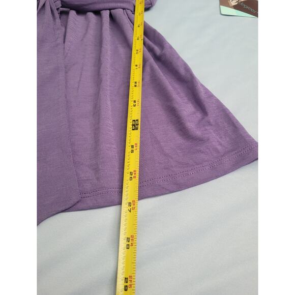 NWT Y2k 6 Degrees One Off The Shoulder Slouchy Top Size M Whimsygoth Fairy Boho - Picture 6 of 6